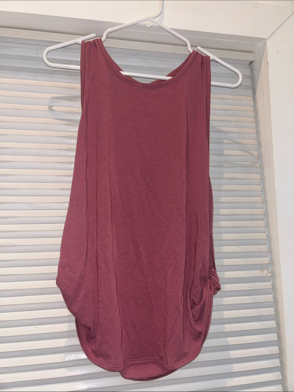 Lululemon Twisted Side Tank | Large | Mauve
